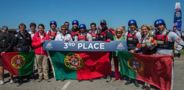 A ROFF/CASCAIS Sailing Team, única equipa europeia a competir classificou-se em terceiro lugar na Red Bull Youth America’s Cup, em São Francisco
