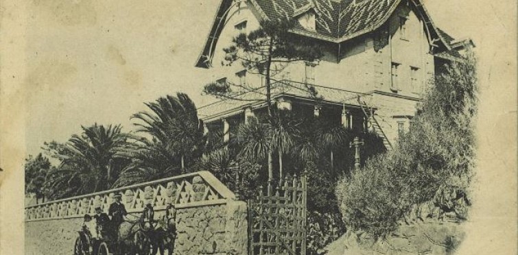 Casa da Rainha D. Maria Pia, no Monte Estoril, c. 1900 | Coleção José Santos Fernandes – Arquivo Histórico Municipal
