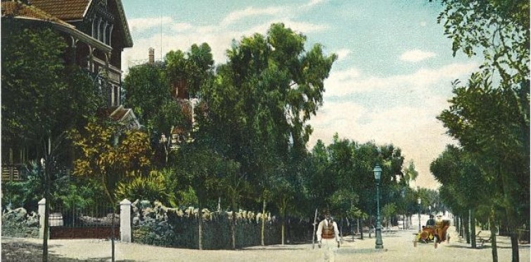 Avenida de Saboia, no Monte Estoril, c. 1900 | Coleção José Santos Fernandes – Arquivo Histórico Municipal