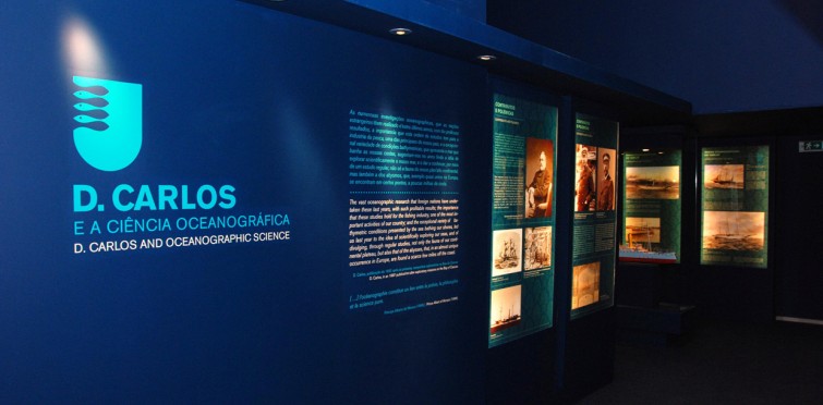 Sala D. Carlos e a Ocenanografia do Museu do Mar - Rei D. Carlos