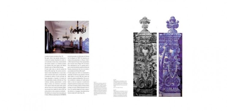 Pormenor da publicação "A casa dos Azulejos de Cascais"