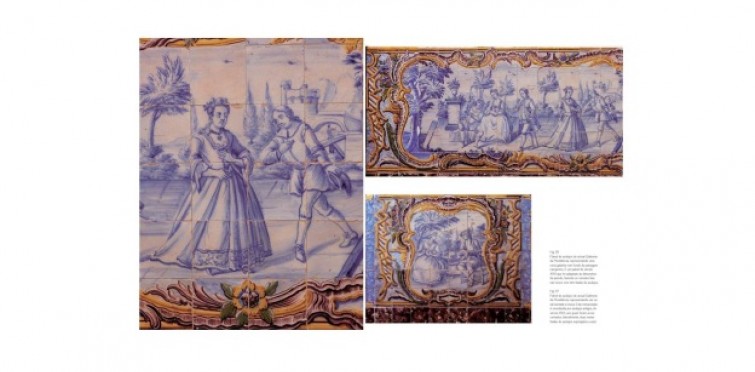 Pormenor da publicação "A casa dos Azulejos de Cascais"