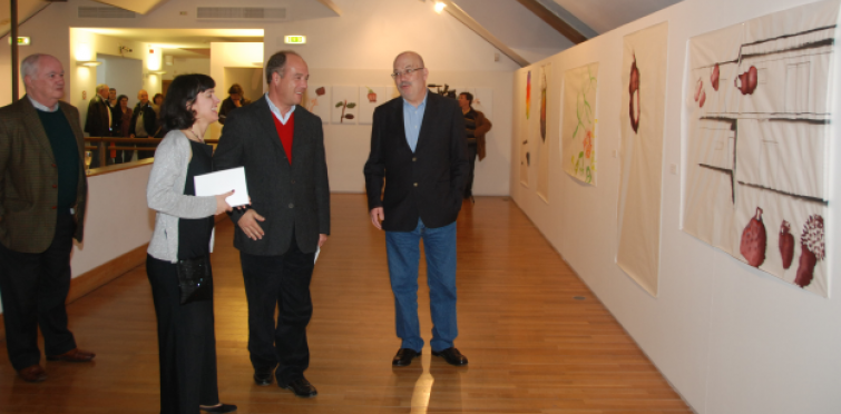 Inauguração das obras expostas no Centro Cultural de Cascais