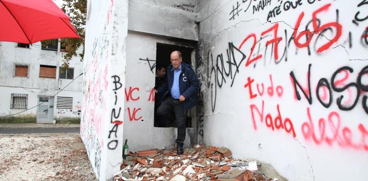 Demolições no Bairro da Cruz Vermelha