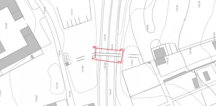 Localização: Construção da passagem superior pedonal na Avenida de Alcabideche Localização: Construção da passagem superior pedonal na Avenida de Alcabideche