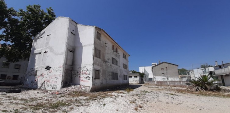 Demolição no Bairro da Cruz Vermelha