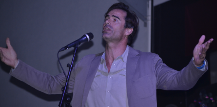 Pedro Lima também declamou um poema