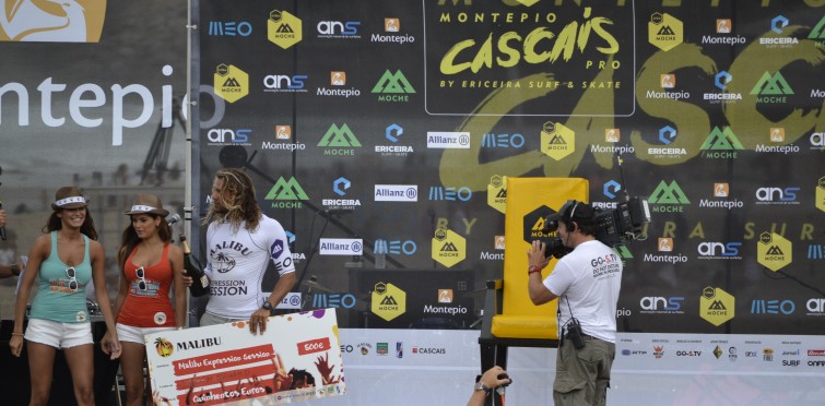 Joackim Guichard, vencedor da Malibu Expression Session