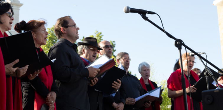Despique de coros: Coro de Câmara de Cascais e Grupo Coral Estrelas do Guadiana