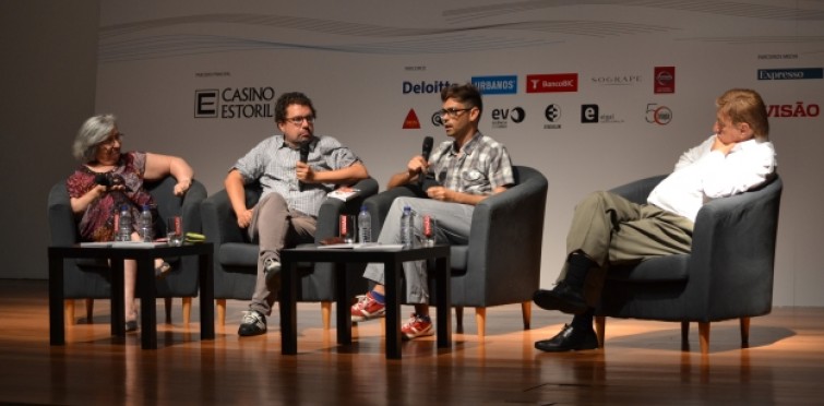 Conversa "Teatro e Literatura, uma questão de diálogo" com Carlos Avillez, Alice Vieira, José Maria Vieira Mendes e Rui Lagartinho
