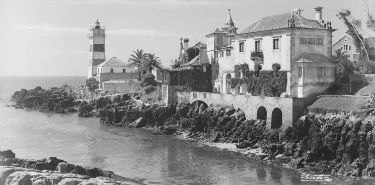 Casa de Santa Maria e Farol de Santa Marta | Cascais, meados do século XX