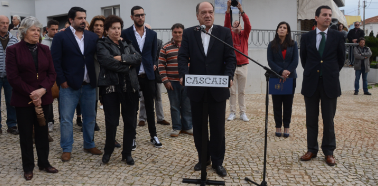 Presidente da Câmara de Cascais na homenagem a José Leste