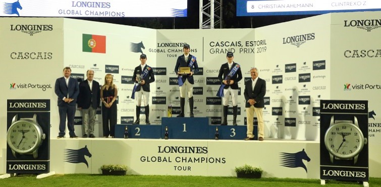 Pódio Grande Prémio da 9ª etapa do Longines Global Champions Tour