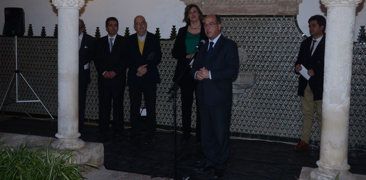 Presidente da Câmara de Cascais, Carlos Carreiras, durante a cerimónia