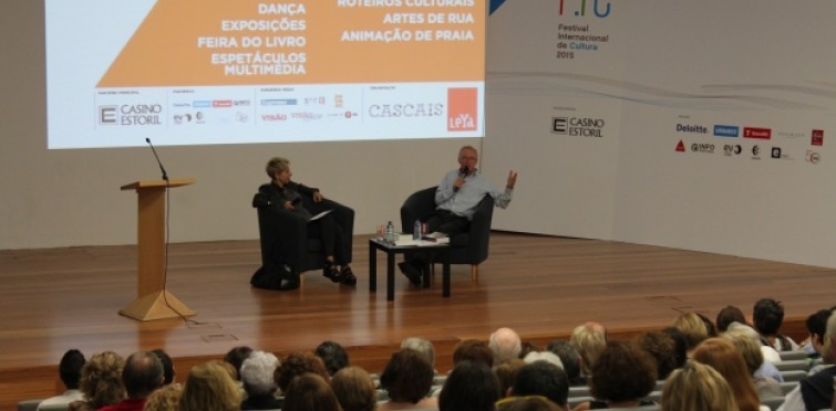 "Escritores em diálogo…" David Grossman com Clara Ferreira Alves.