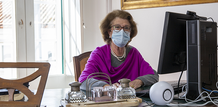 Isabel Miguens Bouças, 76 Anos, Provedora da Santa Casa da Misericórdia de Cascais Isabel Miguens Bouças, 76 Anos, Provedora da Santa Casa da Misericórdia de Cascais