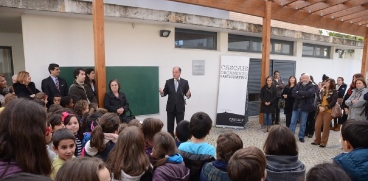 Inauguração da obra da EB Nº1 da Rebelva
