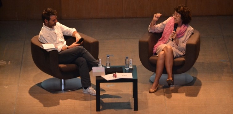 "Escritores em diálogo..." Maria Teresa Horta com José Fialho Gouveia