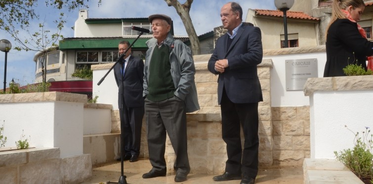 Na inauguração esteve também presente Filipe Figueiredo, presidente presidente do Grupo Recreativo e Dramático 1.º de Maio de Tires