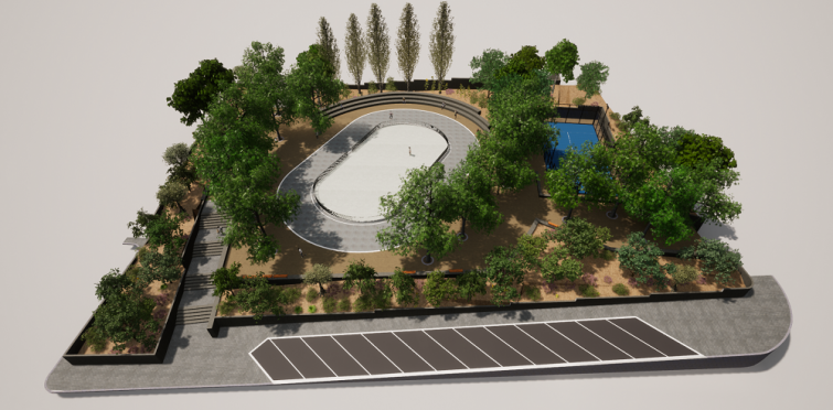 Construção de Pista, Ringue de Patinagem e Campo de Padel na Parede Construção de Pista, Ringue de Patinagem e Campo de Padel na Parede