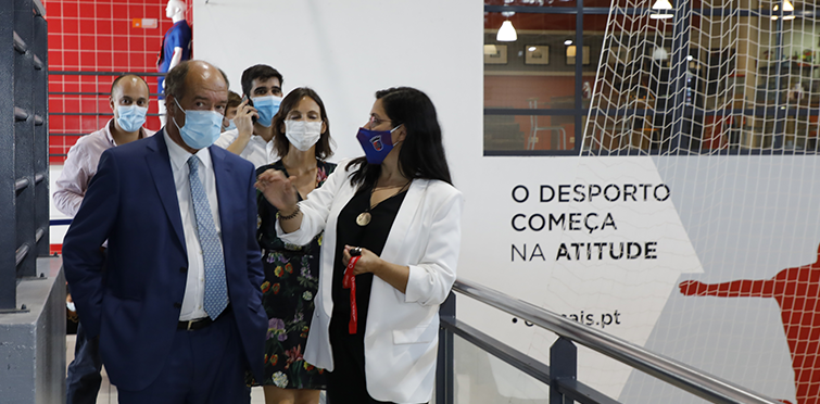 "A comunidade aderiu. O OP ajudou-nos muito", Deolinda Sousa, presidente do CF Sassoeiros "A comunidade aderiu. O OP ajudou-nos muito", Deolinda Sousa, presidente do CF Sassoeiros