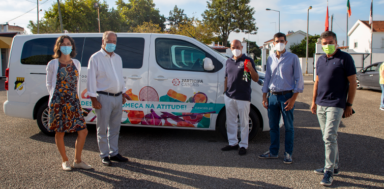 Quatro carrinhas de transporte de atletas para o Grupo Desportivo e Recreativo das Fontainhas de Cascais