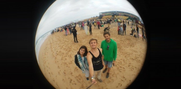 O Moche Rip Curl Pro foi altamente, os portugueses chegaram muito longe, ajudem-me a chegar tão longe com a vossa prancha !