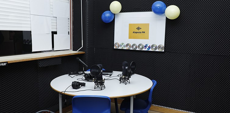 Rádio escolar na Escola Básica 2,3 da Alapraia