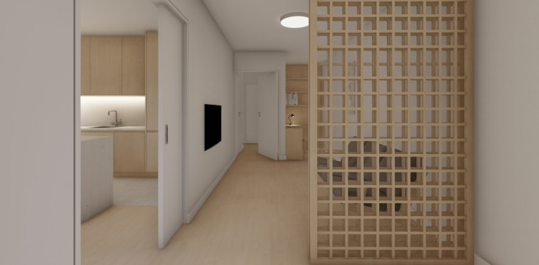 Polo habitacional da Adroana (interior)