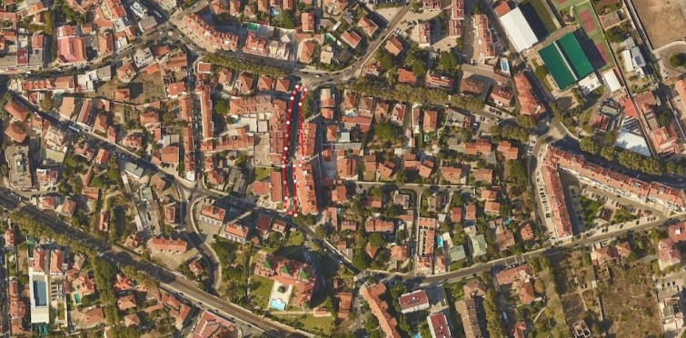 Regularização dos passeios e criação de lugares, Rua Doutor Francisco Sá Carneiro Regularização dos passeios e criação de lugares, Rua Doutor Francisco Sá Carneiro