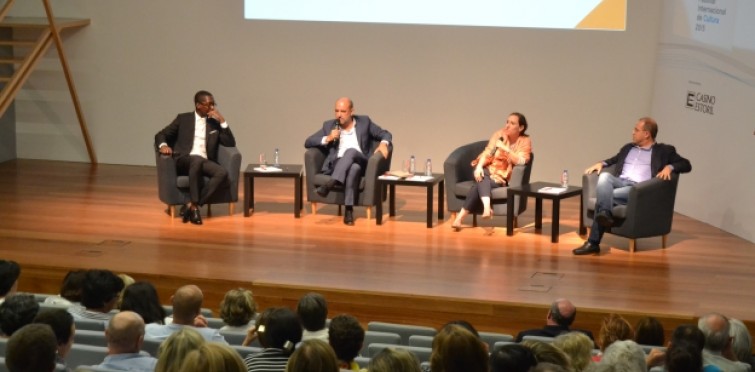 "Rimos de Quê? - O Humor e a Literatura", com Maria Rueff, Nuno Artur Silva, Kalaf Epalanga e Francisco José Viegas