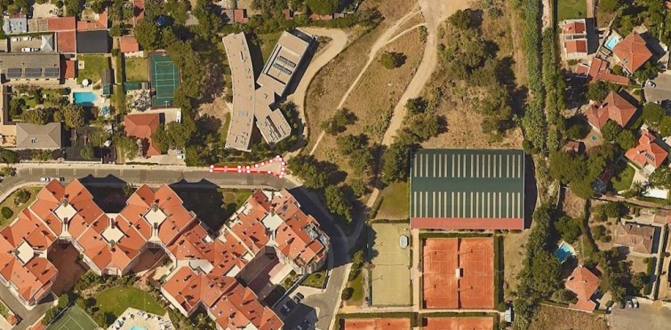 Rampa acessível para associação de professores, Rua Pedro Álvares Cabral Rampa acessível para associação de professores, Rua Pedro Álvares Cabral