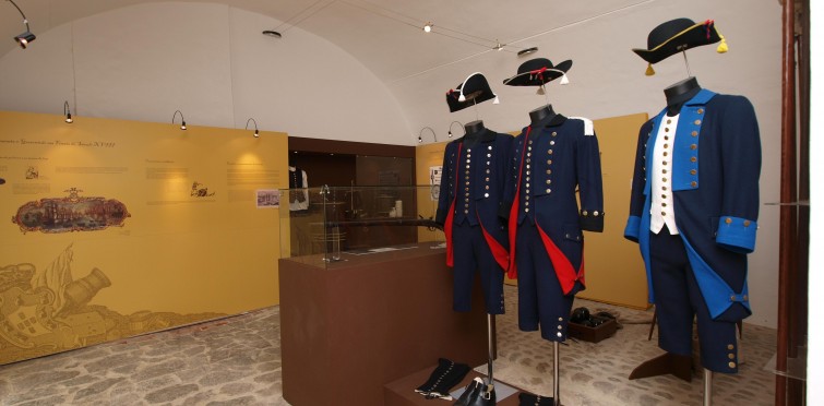 Interior Forte S. Jorge de Oitavos - Centro de Interpretação