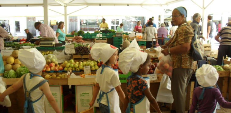 Workshop de Alimentação Saudável no Mercado da Vila de Cascais