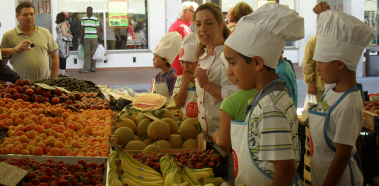 Workshop de Alimentação Saudável no Mercado da Vila de Cascais