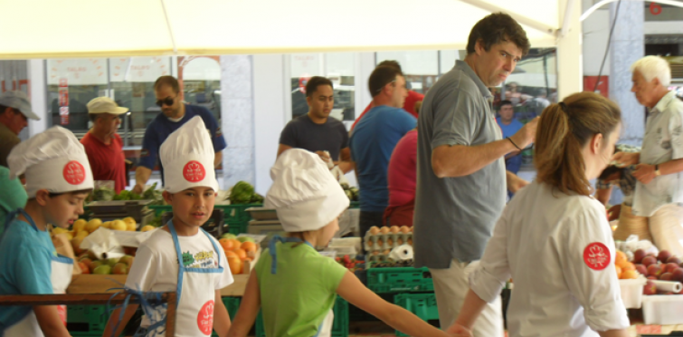 Workshop de Alimentação Saudável no Mercado da Vila de Cascais