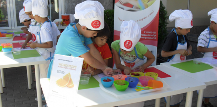 Workshop de Alimentação Saudável no Mercado da Vila de Cascais