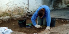 Excavations in the caves of Alapraia