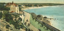Panorâmica das praias do Monte Estoril e do Tamariz, c. 1900 | Coleção José Santos Fernandes – Arquivo Histórico Municipal