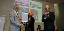 Nick Willing e Victoria Willing, filhos de Paula Rego recebem condecoração das mãos de Marcelo Rebelo de Sousa
