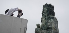 Levantamento do estado de conservação da estátua de bronze, do monumento a D. Pedro I