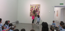 Atividade em Continuidade - ateliê "O Cerco".Exposição "Coleção da Casa das Histórias Paula Rego" © Serviço Cultural e Educativo da Fundação D. Luís, 2021/2022