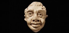 Máscara de terracota romana | Villa romana do Alto do Cidreira 