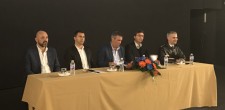 José João Rivera (Vodafone), Miguel Fernandes (TVI), Carlos Mata (CM Cascais), Nuno Moreira (IPMA) e André Fernandes (ANPC) 