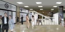 Projeto das futuras instalações da Cidade das Profissões de Cascais, no edifício do Cascais Center.