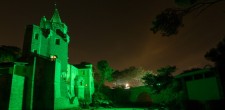 Ao início da noite o museu ilumina-se de verde até 17 de março 