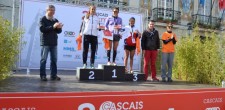 Pódio feminino dos 20km Cascais
