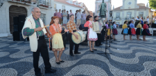 Animação de rua - Cavalaria da GNR na Praça 5 de Outubro