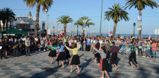 Animação de rua - Cavalaria da GNR na Praça 5 de Outubro