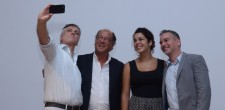Nick Willing, filho de Paula Rego, marcou o momento com uma selfie Nick Willing, filho de Paula Rego, marcou o momento com uma selfie